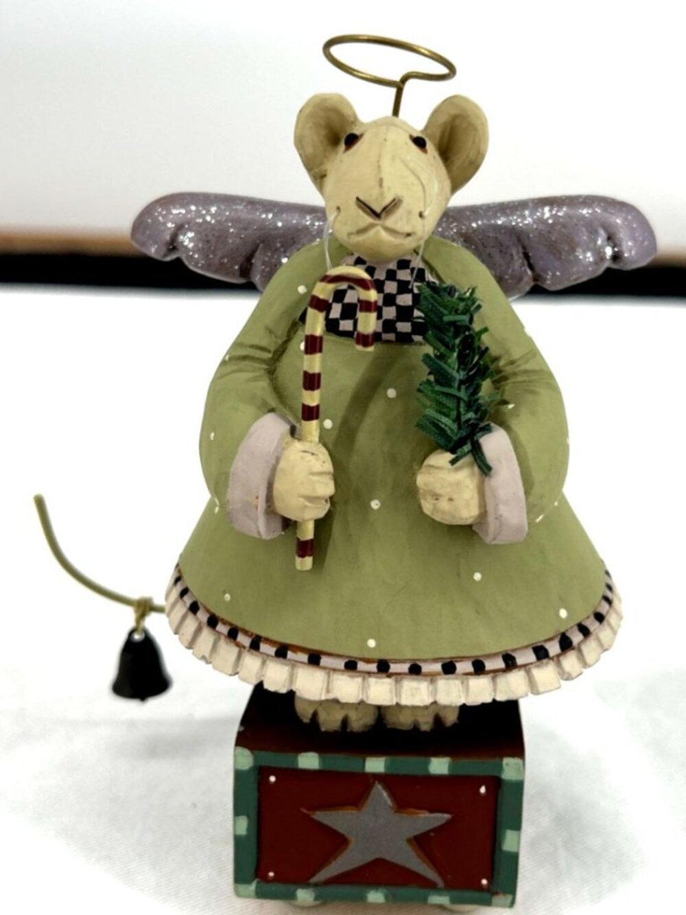 Williraye Tiniest Angel Christmas Mouse 5" 2005 Vintage
